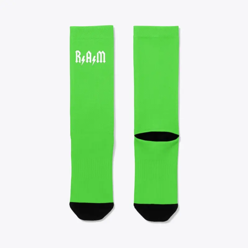 RAM Neon Socks