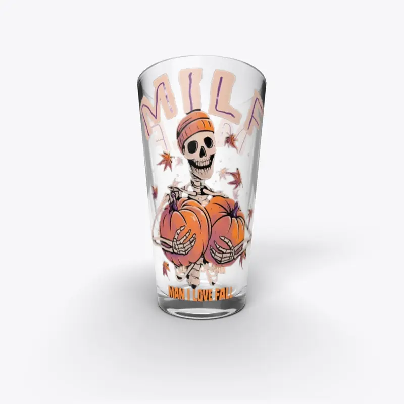 M.I.L.F(MAN I LOVE FALL) Shot Glass