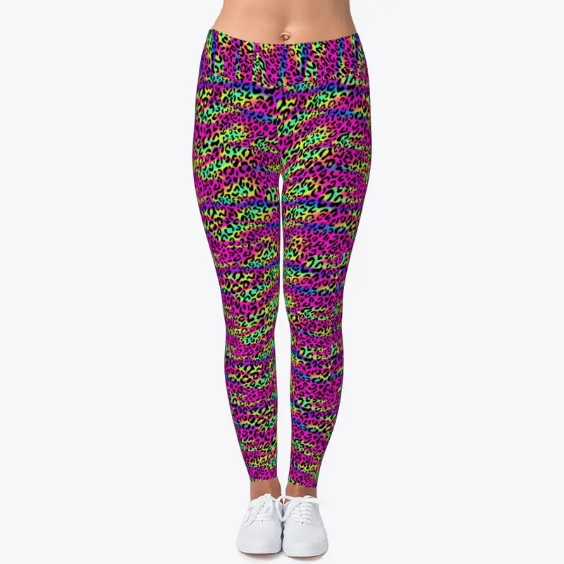 RAM (Rainbow Leppard Print) Leggings 