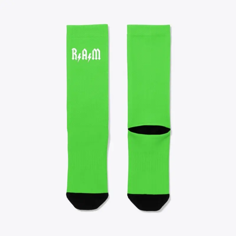 RAM Neon Socks