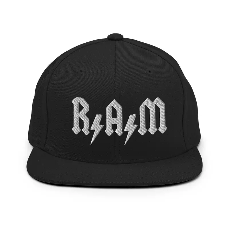 DJ RAM Snapback Hat