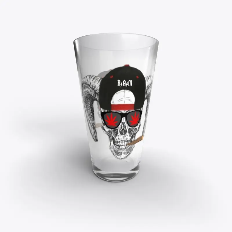 After 2 Glow R.A.M Shot Glass