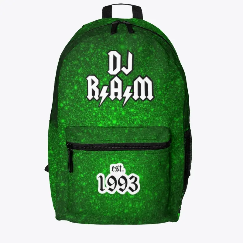 DJ R.A.M Est.1993 (Loki Theme)Book Bag